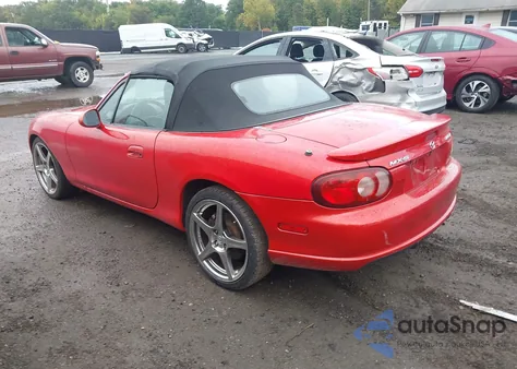 2004 Mazda Mazdaspeed Mx-5 Miata Cloth из США, поврежденный, VIN JM1NB354340406468